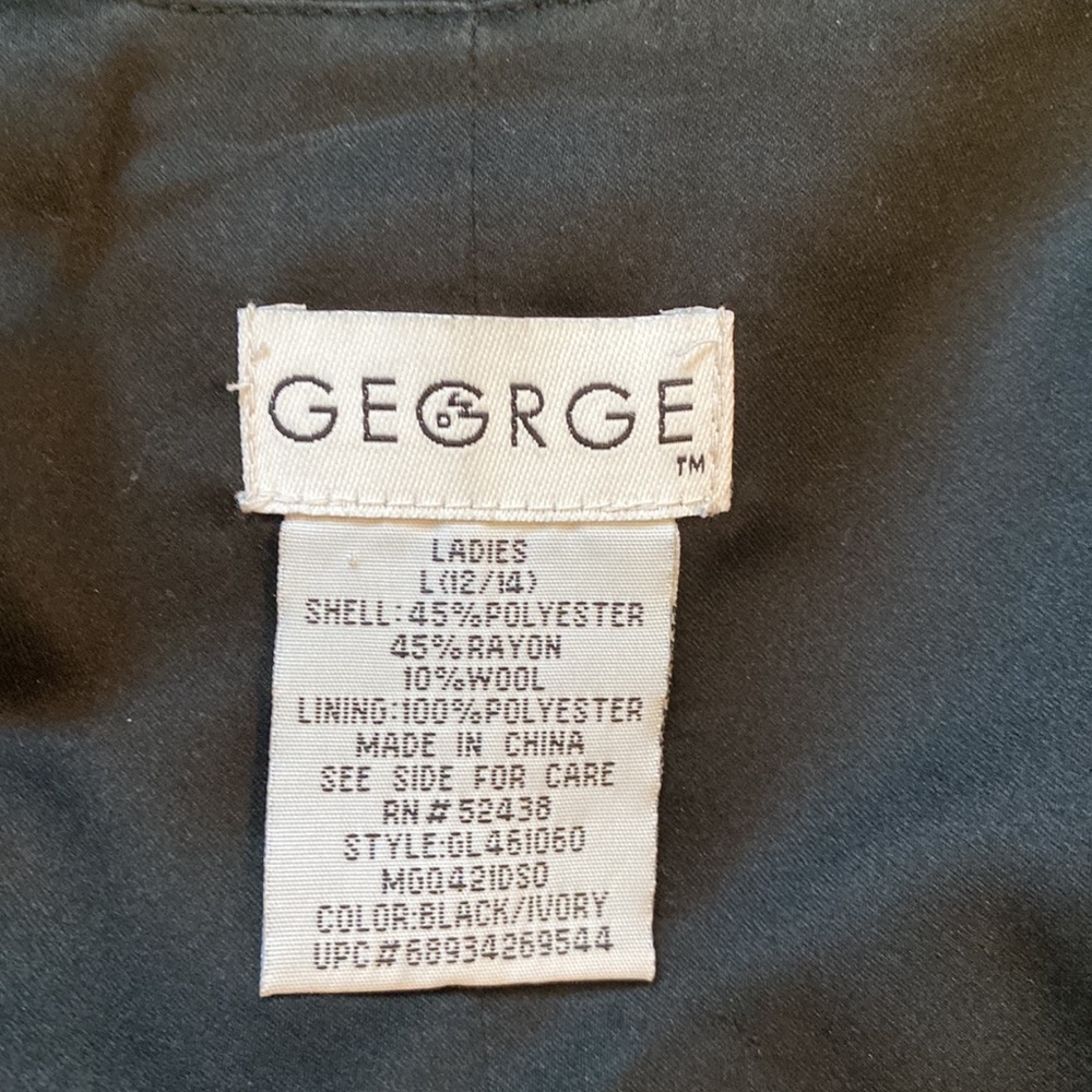 Vintage Herringbone Pattern Vest - image 4